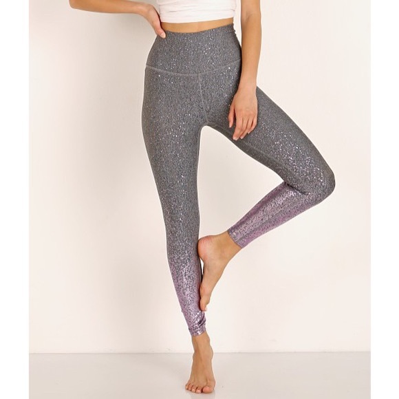 Beyond Yoga Alloy Ombre High Waisted Midi Legging